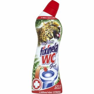 Fixinela Citrus Wc gel síla šelmy WC čistič 750 ml