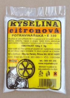 Kyselina citrónová 100 g