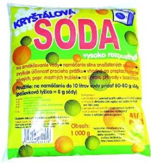 Soda krystalická na změkčení vody 1 kg Luxon