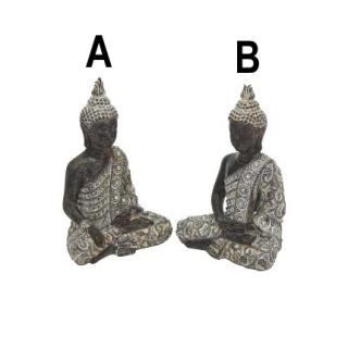 Buddha soška 17 x 23 cm  (K dispozici pouze soška typ A)