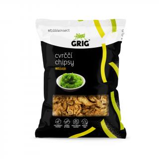 Grig Cvrččí chipsy 70 g Příchuť: Wasabi