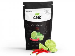 Grig křupaví cvrčci 20 g Příchuť: Chilli a limetka