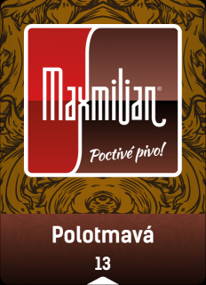Maxmilián Polotmavý 13° - 1l Pet