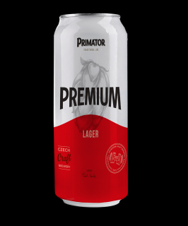 Primátor Premium Lager - 0,5l plech