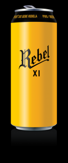 Rebel XI - 0,5L plech