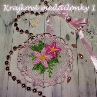 Krajkové medailonky  (20% sleva do konce března)