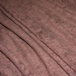 Smyčkový úplet hnědý (zbytek 113 cm)