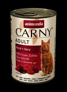 Animonda Carny Adult - hovězí, srdce 400g