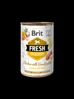 Brit Dog Fresh konz Chicken with Sweet Potato 400g