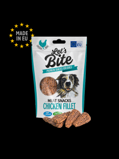 Brit Let's Bite Meat Snacks Chicken Fillet 80g