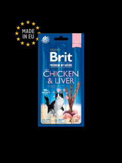 Brit Premium Cat by Nature Sticks Chicken&amp;Liver(3pcs)
