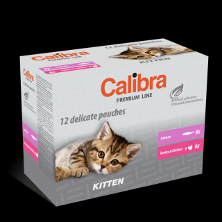 Calibra Cat kapsa Premium Kitten multipack 12x100g