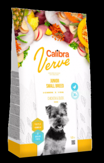 Calibra Dog Verve GF Junior Small Chicken&amp;Duck 1,2kg