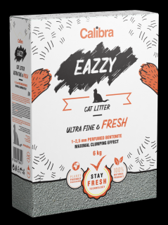 Calibra EAZZY Cat podestýlka Ultra Fine &amp; Fresh 6kg