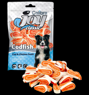 Calibra Joy Dog Classic Cod &amp; Chicken Sushi 80g