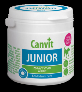 Canvit Junior pro psy ochucený 100g