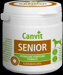 Canvit Senior pro psy ochucený 500g