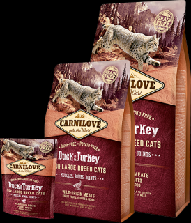 Carnilove cat LB Duck&amp;Turkey Muscles,Bones,Joints 2kg