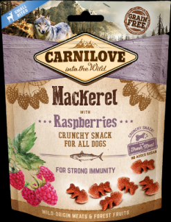 Carnilove Dog Crunchy Snack Mackerel&amp;Raspberries 200g