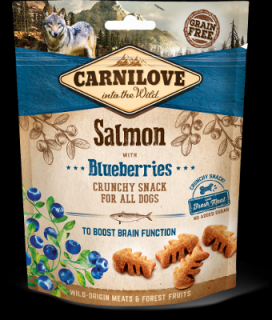 Carnilove Dog Crunchy Snack Salmon&amp;Blueberries 200g