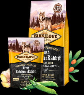Carnilove Dog Fresh Chicken &amp; Rabbit for Adult 1.5kg