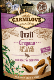 Carnilove Dog Semi Moist Snack Quail&amp;Oregano 200g