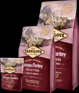 Carnilove kitten salmon&amp;turkey 400g