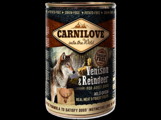 Carnilove Wild konz Meat Venison &amp; Reindeer 400g