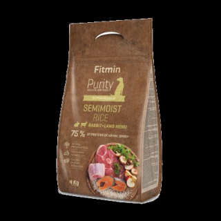 Fitmin dog Purity Rice Semimoist Rabbit&amp;Lamb 4kg