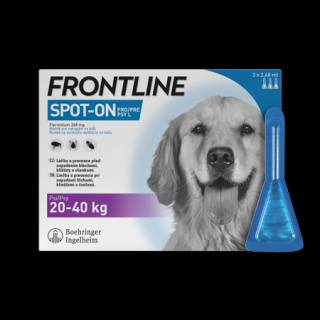 FRONTLINE SPOT ON pro psy L (20-40kg) - 1x2,68ml