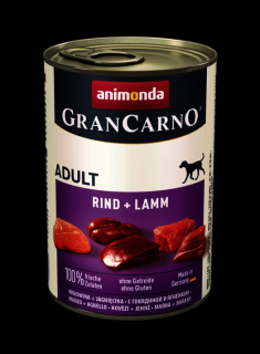 GranCarno Adult - hovězí, jehněčí 400g