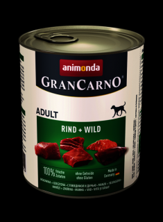 GranCarno Adult - hovězí, zvěřina 800g