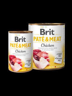 Konzerva Brit Paté&amp;meat kuře 400g