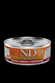 N&amp;D CAT PUMPKIN Adult Chicken &amp; Pomegranate 80g