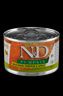 N&amp;D DOG PUMPKIN Adult Boar &amp; Apple Mini 140g