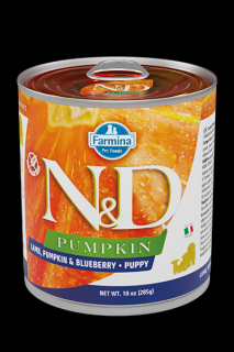 N&amp;D DOG PUMPKIN Puppy Lamb &amp; Blueberry 285g