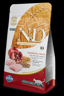 N&amp;D LG CAT Adult Chicken &amp; Pomegranate 1,5kg