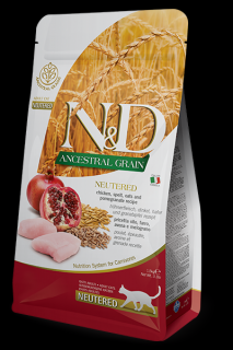 N&amp;D LG CAT Neutered Chicken &amp; Pomegranate 300g