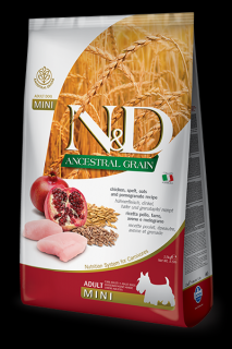 N&amp;D LG DOG Adult Mini Chicken &amp; Pomegranate 2,5kg