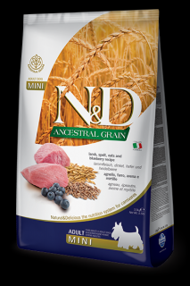 N&amp;D LG DOG Adult Mini Lamb &amp; Blueberry 2,5kg