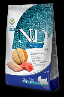 N&amp;D OCEAN DOG Adult Mini Salmon &amp; Cod &amp; Melon 800g