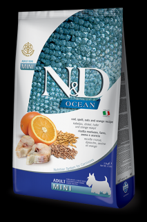 N&amp;D OCEAN DOG LG Adult Mini Codfish &amp; Orange 2,5kg