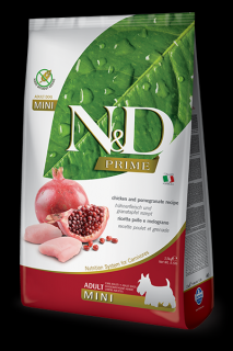 N&amp;D PRIME DOG Adult Mini Chicken&amp;Pomegranate 7kg