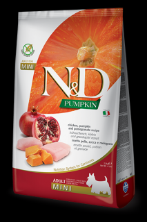 N&amp;D Pumpkin DOG Adult Mini Chicken&amp;Pomegranat 2,5kg