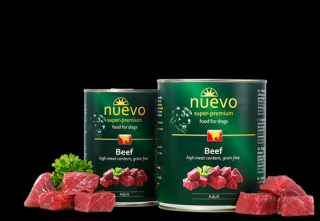 Nuevo pes hovězí konzerva 800g