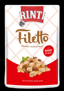 Rinti Filetto kuře+hovězí v želé 100g