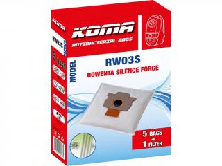 RW03S - Sáčky do vysavače Rowenta Silence Force textilní
