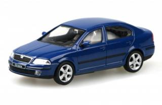 Abrex Škoda Octavia II (2004) Modrá Dynamic Uni 1:43