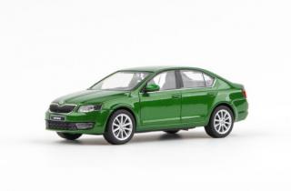 Abrex Škoda Octavia III (2012) Zelená Rallye Metalíza 1:43