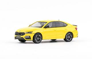 Abrex Škoda Octavia IV RS (2020) Žlutá Sprint 1:43